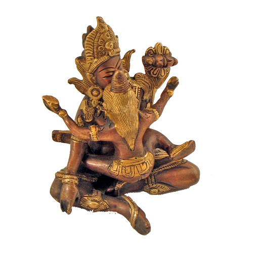 Statuen / Tantra Figuren / Buddha-Shakti, 14cm