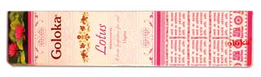 Räucherstäbchen / Nag Champa - Goloka / Goloka Lotus 15g