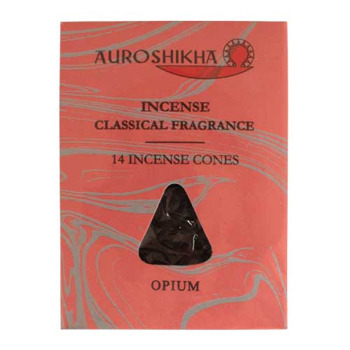 Räucherstäbchen / Auroshika - R&auml;ucherkegel / Auroshika Räucherkegel Opium