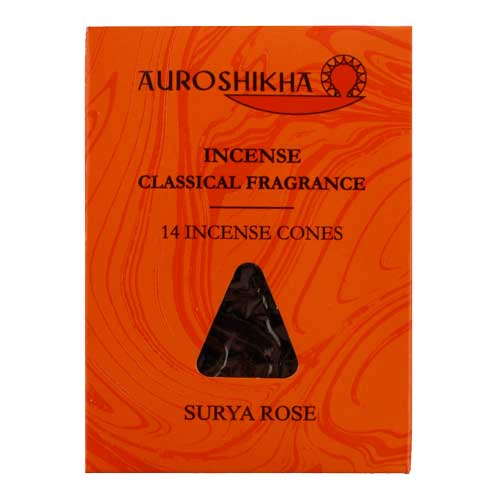 Räucherstäbchen / Auroshika - R&auml;ucherkegel / Auroshika Räucherkegel Rose