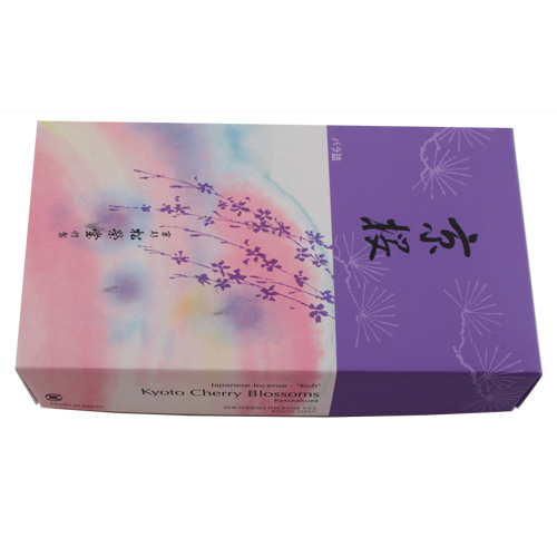 Räucherstäbchen / Japanische R&auml;ucherst&auml;bchen / Kyo-zakura - Kirschblüte, 490 Stäbchen lose
