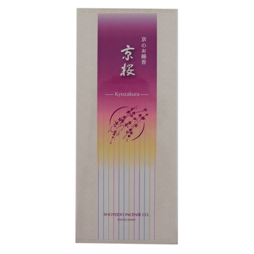 Räucherstäbchen / Japanische R&auml;ucherst&auml;bchen / Kyo-zakura - Kirschblüte, 175 Stäbchen lose