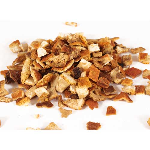 Räucherwerk / Reine R&auml;ucherstoffe / Orangenschalen, geschnitten, im Beutel (20 g)