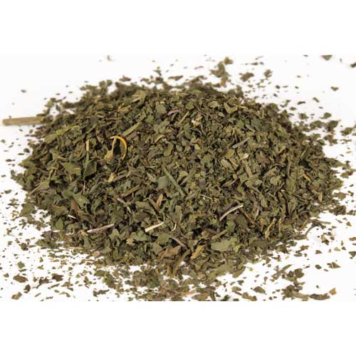 Räucherwerk / Reine R&auml;ucherstoffe / Pfefferminzblätter, BIO, geschnitten, im Beutel (7g)