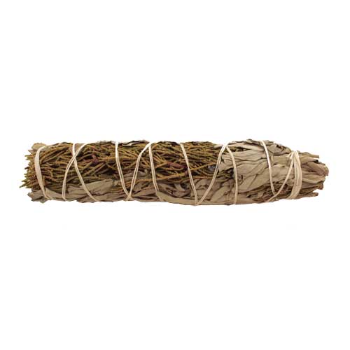 Räucherwerk / Indianisches R&auml;ucherwerk / Salbei & Wacholder gebunden gross, ca. 80g