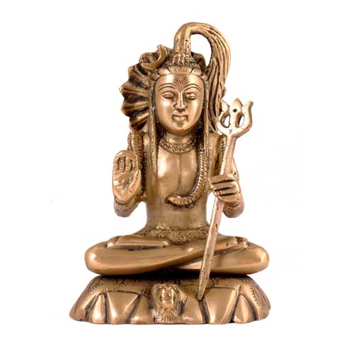 Statuen / Shiva / Shiva sitzend, 15 cm