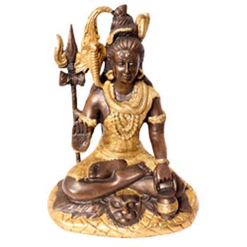 Statuen / Shiva / Shiva sitzend, 26 cm