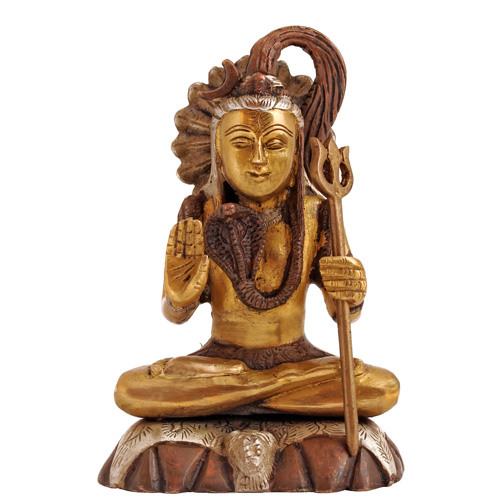 Statuen / Shiva / Shiva sitzend, 15cm