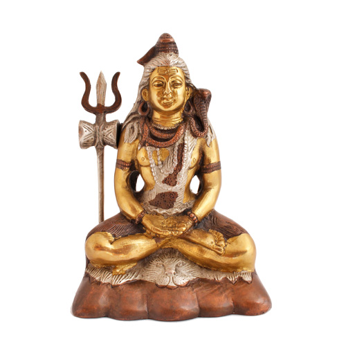 Statuen / Shiva / Shiva sitzend, 17 cm