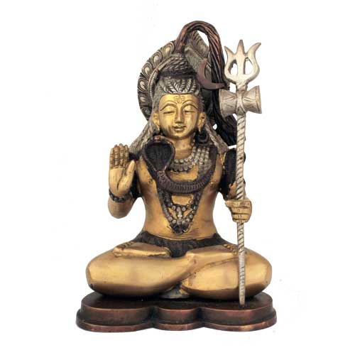 Statuen / Shiva / Shiva sitzend, 24cm