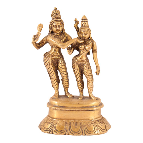 Statuen / Shiva / Shiva-Parvati, stehend, 15cm