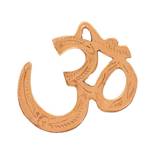 Meditationszubehör / OM-Symbole / OM-Symbol zum Hängen, verziert