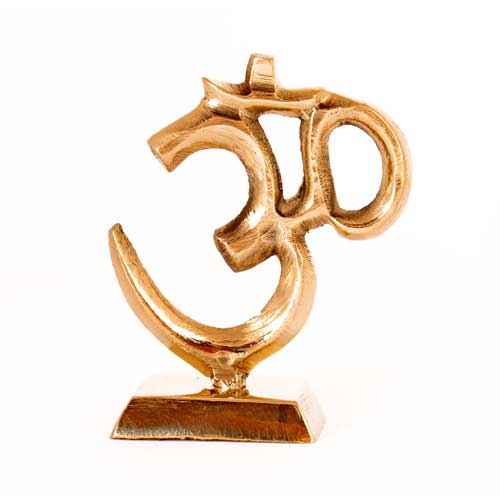 Meditationszubehör / OM-Symbole / OM-Symbol zum Stellen, 8 cm