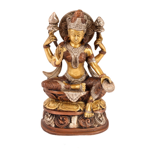 Statuen / Lakshmi / Lakshmi, sitzend, 21cm
