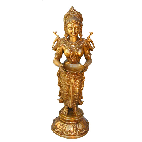 Statuen / Lakshmi / Deep-Lakshmi, stehend, 80cm
