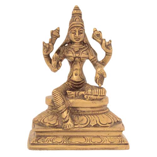 Statuen / Lakshmi / Lakshmi, sitzend, 10cm