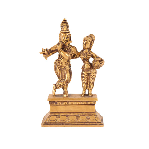 Statuen / Krishna / Radhe-Krishna, stehend, 16cm