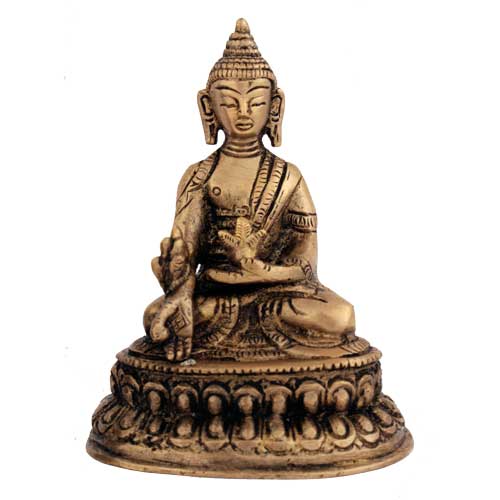 Statuen / Gautama Buddha / Medizin-Buddha, 10 cm