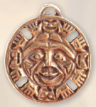 Schmuck / Amulette / Indianische Seele des  Sonnengottes