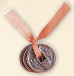 Schmuck / Amulette / Chinesische Glücksmünzen