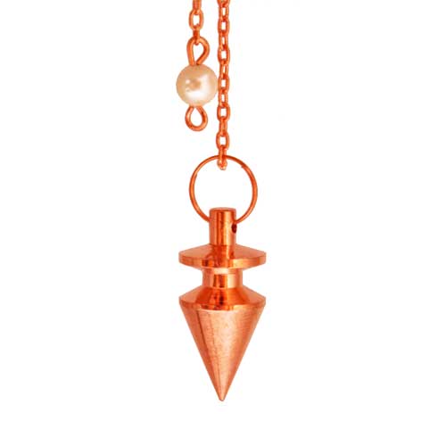 Radiästhesie / Pendel aus Kupfer / Hathor, Kupfer, Länge 3 cm