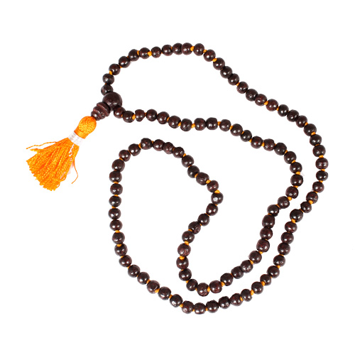 Meditationszubehör / Malas / Rosenholz, rund, klein