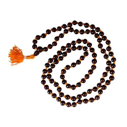 Meditationszubehör / Malas / Rosenholz, rund