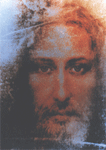 Bilder/Aufkleber / Jesusbild Turiner Grabtuch / Jesus - Turiner Grabtuch