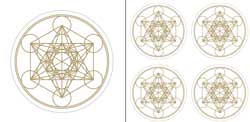 Bilder/Aufkleber / Aufkleber / Aufkleber-Set Metatron