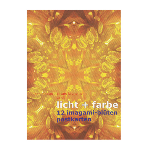 Bilder/Aufkleber / Postkarten-Set / IMAGAMI-Bl&uuml;tenpostkarten (12er-Set )