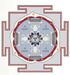 Meditationszubehör / Yantras / Yantra Varaha (Rahu)