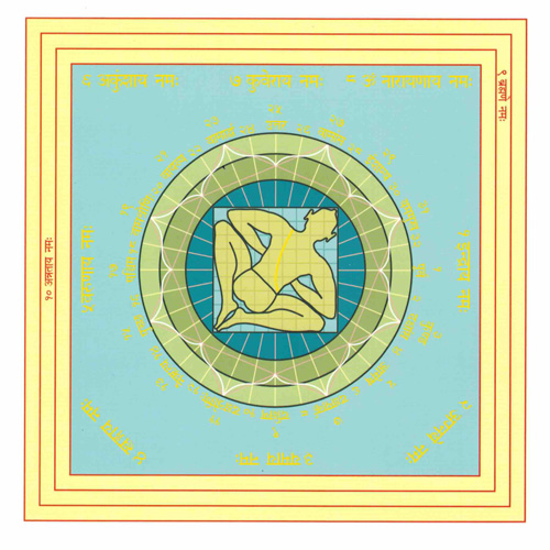 Meditationszubehör / Yantras / Vastupurusa, Spezielles Yantra