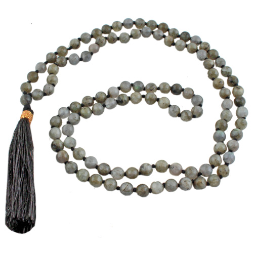 Meditationszubehör / Malas / Labradorit Mala, 6 mmm