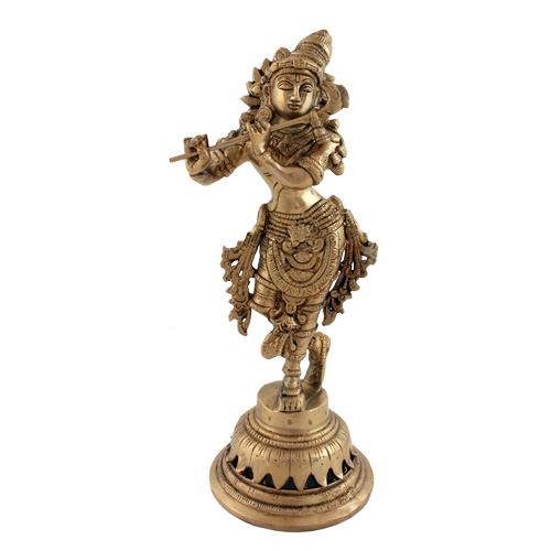 Statuen / Krishna / Krishna, stehend, fein, 23cm