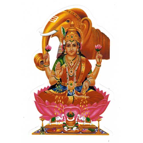 Bilder/Aufkleber / Aufkleber / Aufkleber Lakshmi, gross