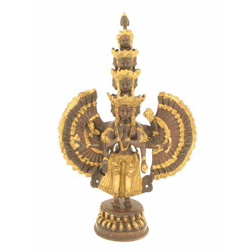Statuen / Tibetische Gottheiten / Avalokiteshvara, 37cm