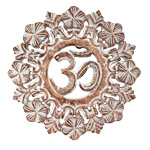 Meditationszubehör / OM-Symbole / OM-Symbol zum Hängen, geschnitzt, ø 30 cm