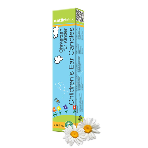 Ayurveda / Wellness / Ohrkerzen / Kinder-Ohrkerze BIO-Kamille, Inhalt: 2 Stück, Länge ca 17 cm